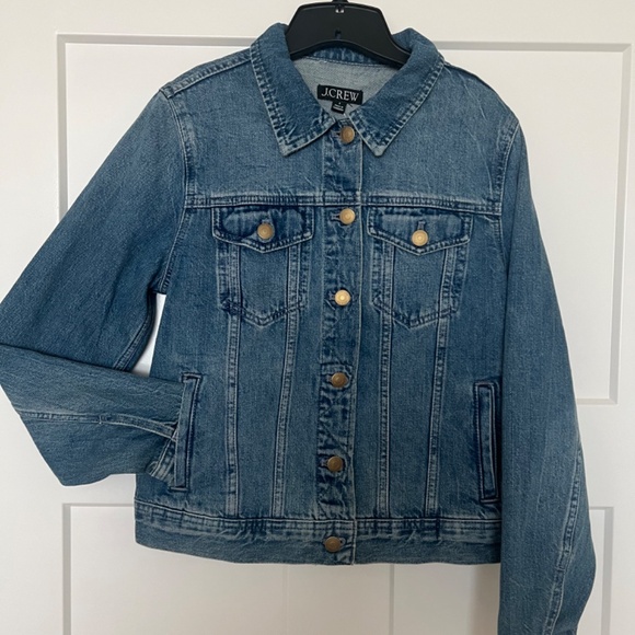 J. Crew Women's Denim Jacket - Size Small - NWT - Picture 2 of 10